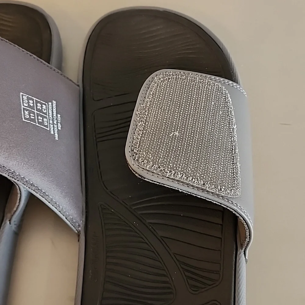 PUMA Men's Gray Slide Sandals Never Worn